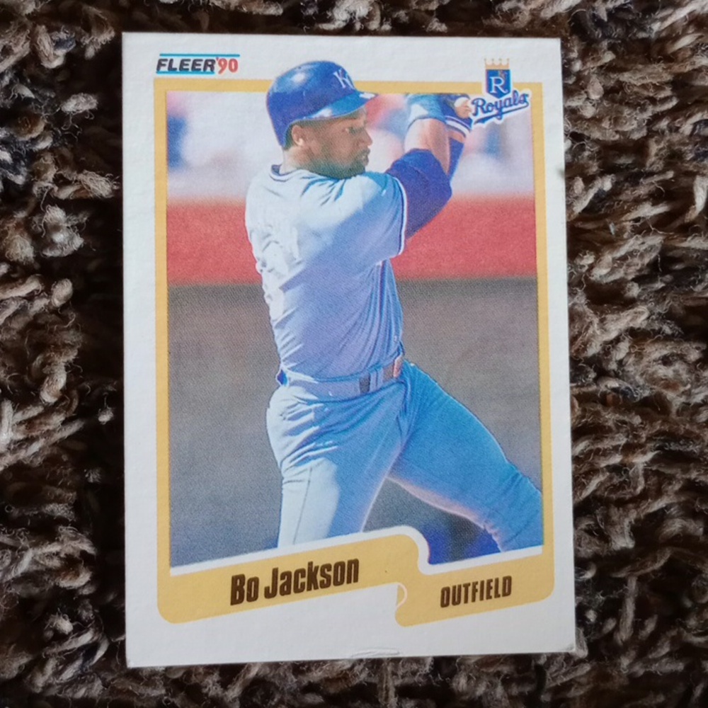Bo Jackson Royals Baseball Card